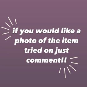 If you’re interested how it looks on just comment and i’ll upload a pic!